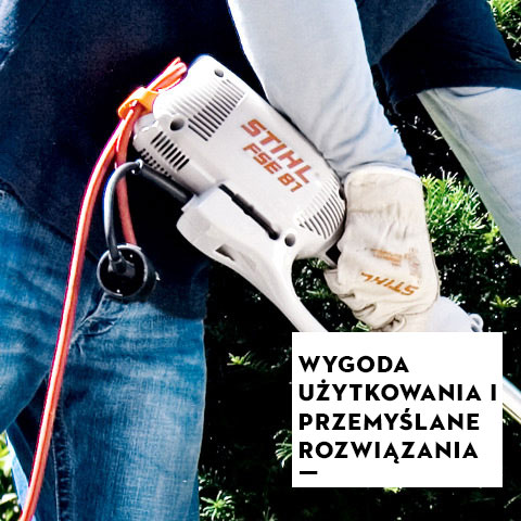 Zaczep na kabel sieciowy w kosie elektrycznej STIHL FSE 31
